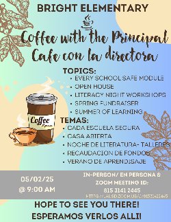 Coffee with the Principal